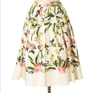 Floral Midi Skirt